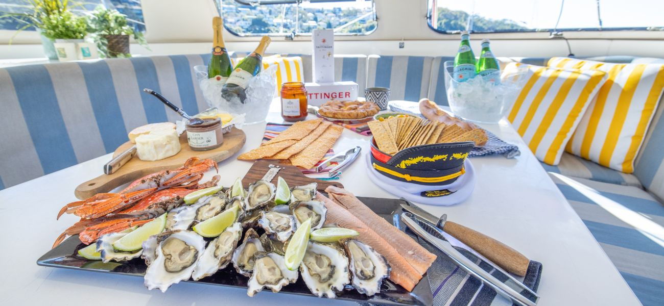 Perfect Day catamaran saloon