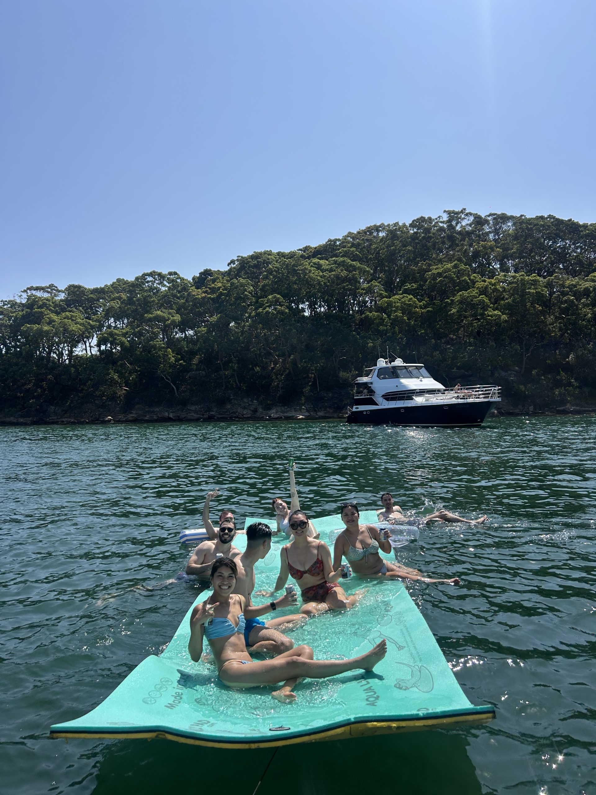 Ann's general on our catamarans