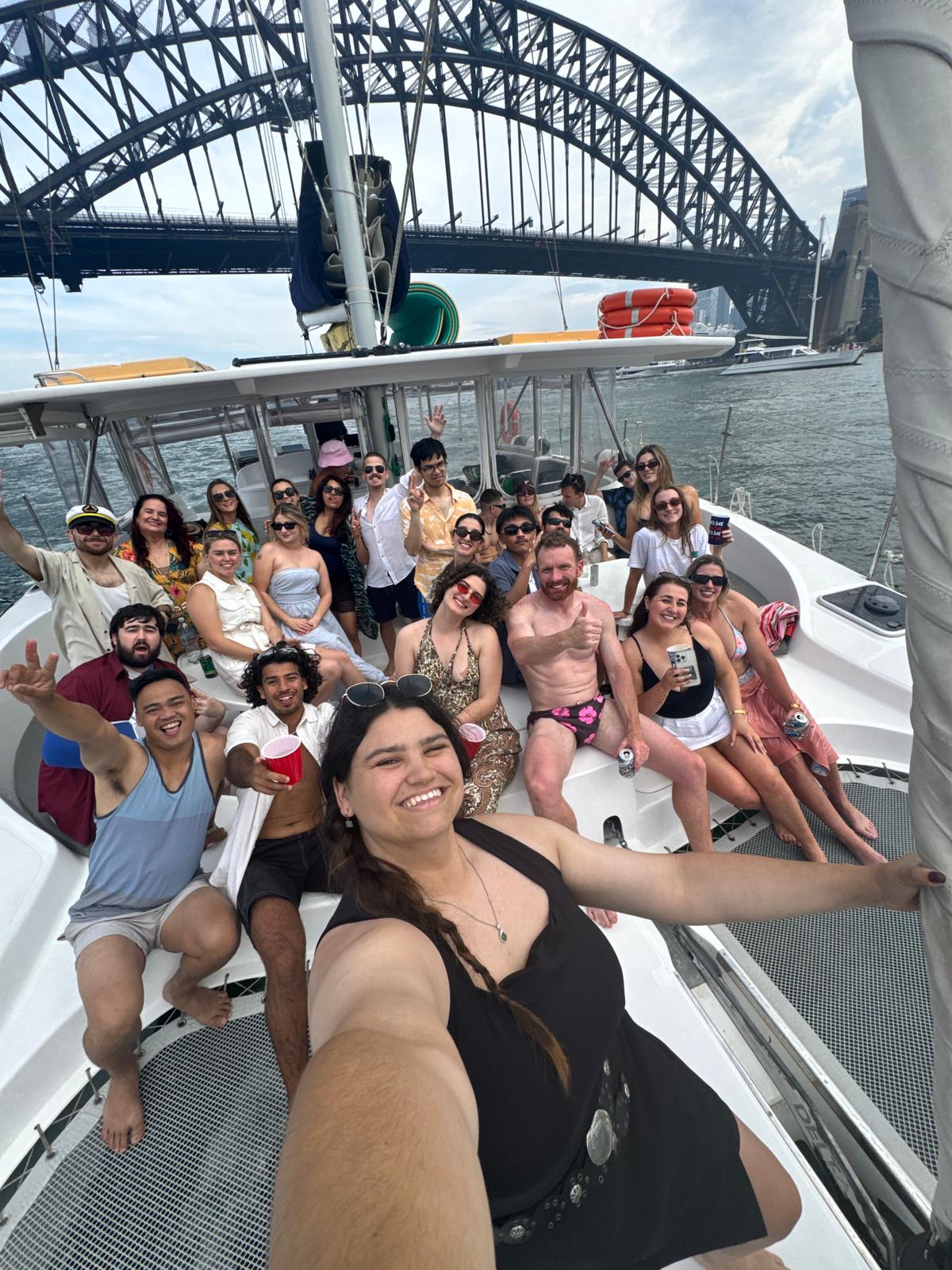 Louie's corporate cruise on Sydney Harbour