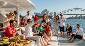 Sydney Harbour Catamaran Christmas Party Playbook for Teams: Routes, Swim Stops and a 4 Hour Run Sheet - Sydney Catamaran Hire