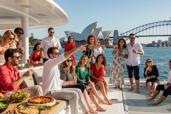 Sydney Harbour Catamaran Christmas Party Playbook for Teams: Routes, Swim Stops and a 4 Hour Run Sheet - Sydney Catamaran Hire