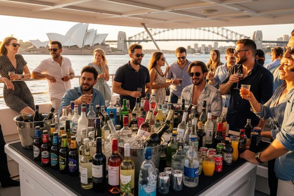 Sydney Harbour Catamaran Drinks Calculator: How Much to Bring for 10 to 40 Guests - Sydney Catamaran Hire